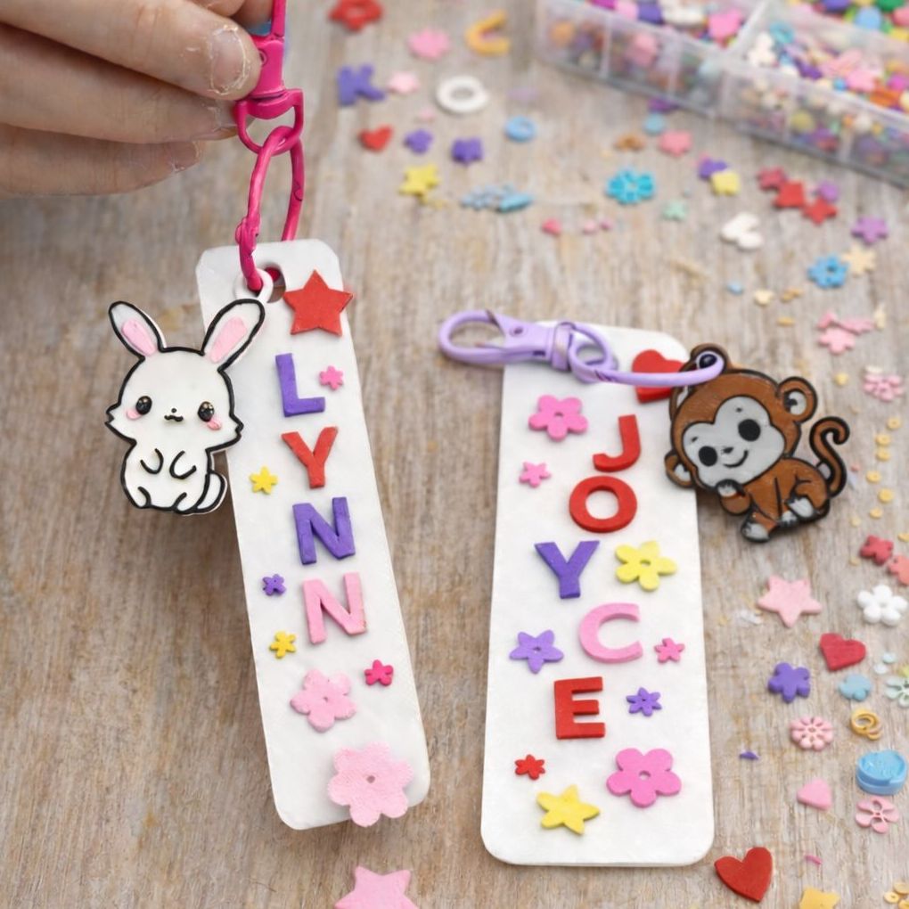 Custom Name Keychain Party Activity Kit for 5 Pax