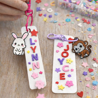 Custom Name Keychain Party Activity Kit for 5 Pax