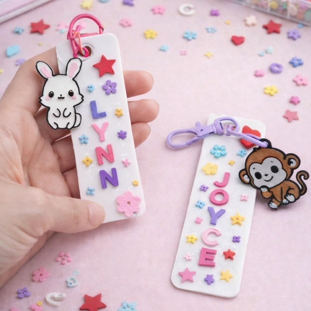 Custom Name Keychain Party Activity Kit for 5 Pax