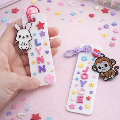 Custom Name Keychain Party Activity Kit for 5 Pax