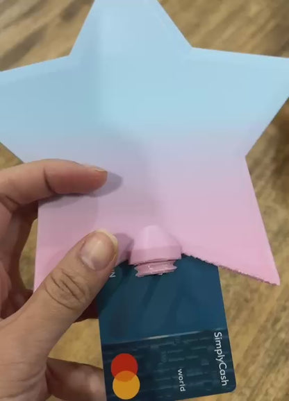 3D Printed Star Wand Credit Card Holder
